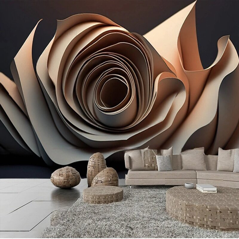 3D Printing Viral - MU8957 De abstracte onregelmatige zonsondergang Rose
