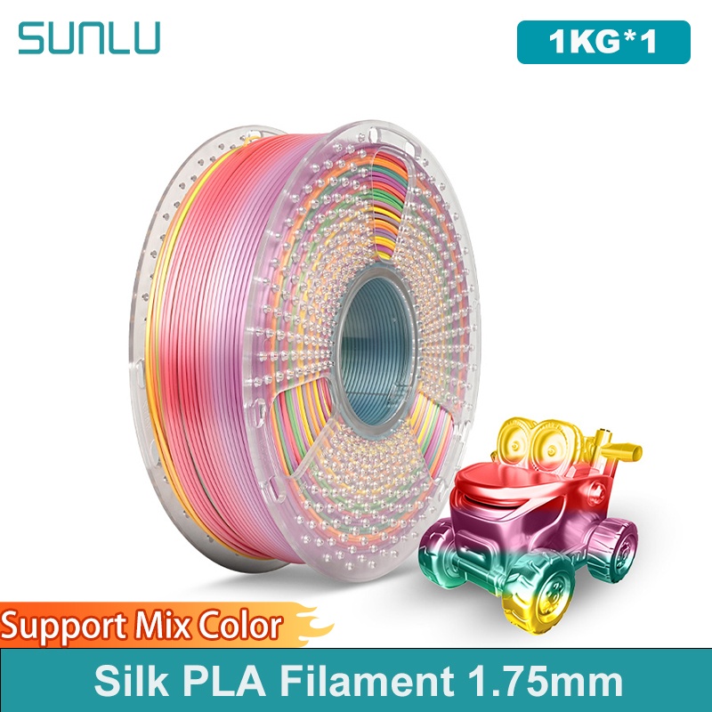 3D Printing Nylon - SUNLU SILK 3D-printfilament 1,75 MM +/-0,02