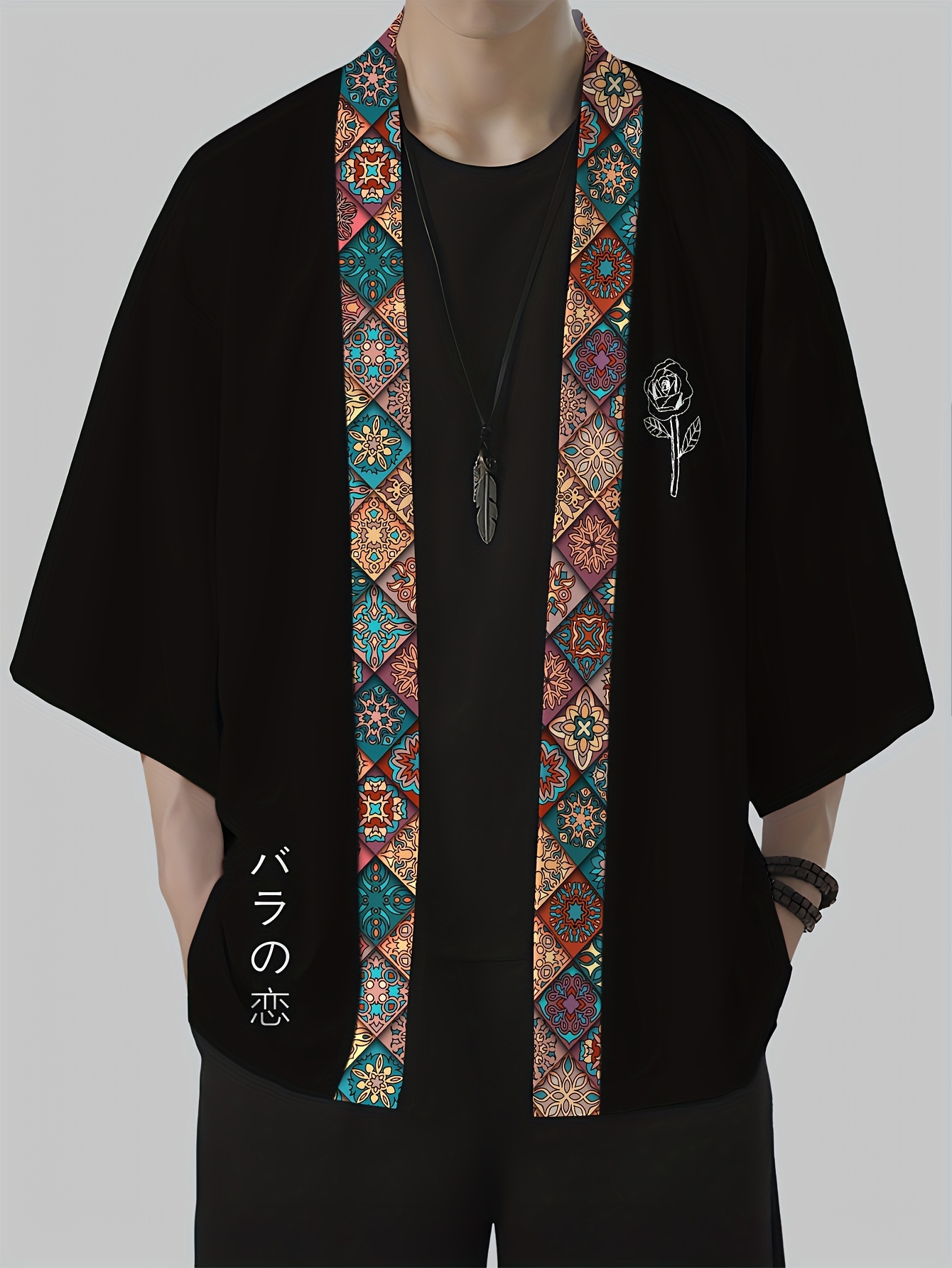 3D Printing Designing - 2026 Zomer Heren Kimono 3D Geprint