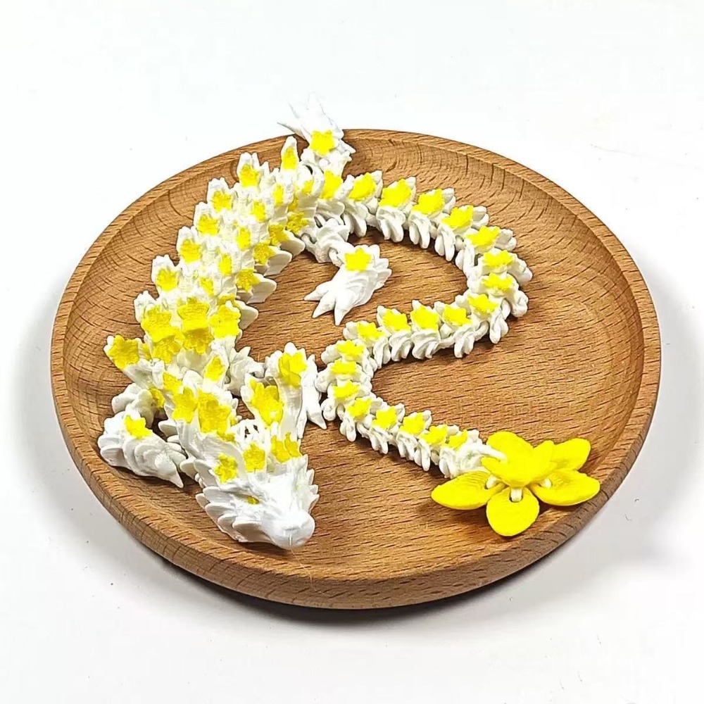 3D Printing Figure - Gesimuleerde ogen 3D-geprinte draak Sakura draak