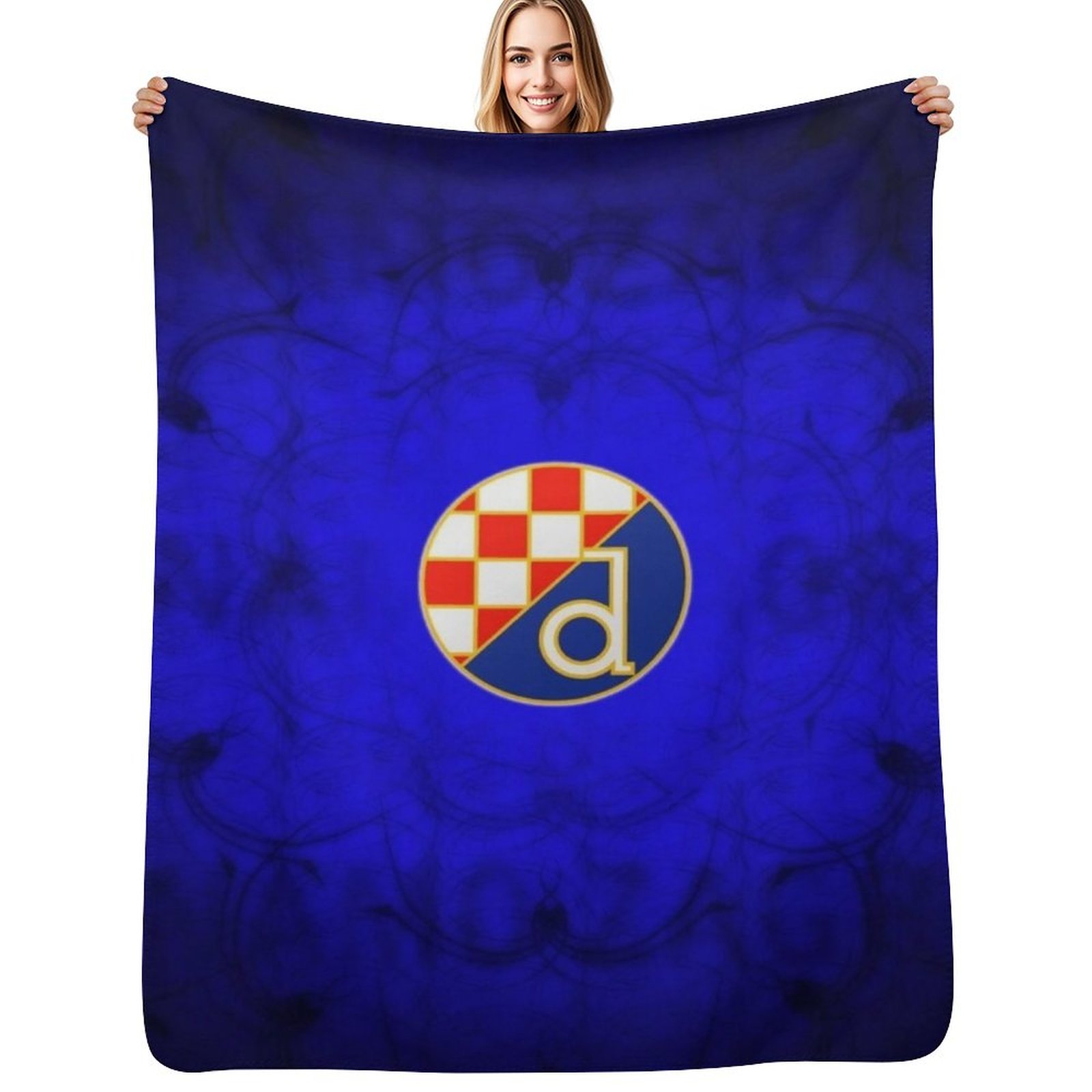 3D Printing Zagreb - GNK Dinamo Zagreb Plaid voor bank