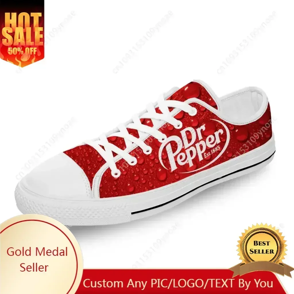 3D Printing Nylon - DR Pepper Low Top Sneakers Heren