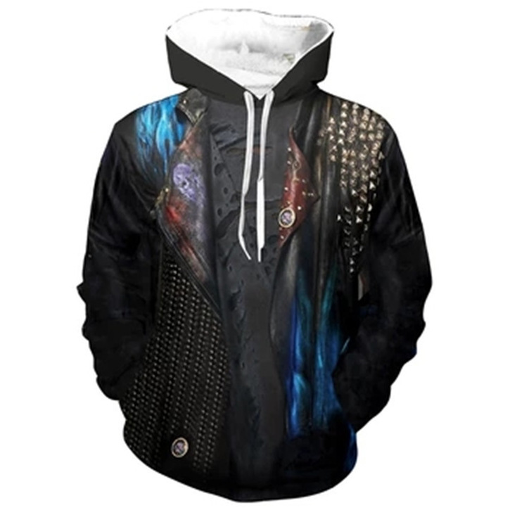 3D Printing Designing - 3D-geprinte hoodie cosplay anime-jas met hetzelfde