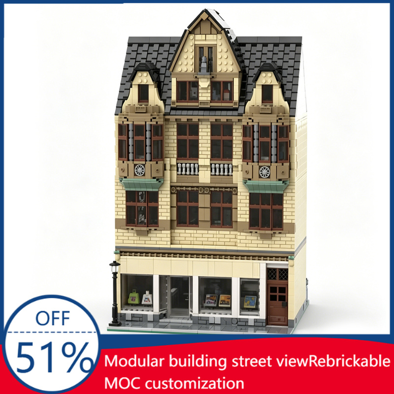 3D Printing House - 4418 Stuks Modulaire Stadshuis Print &