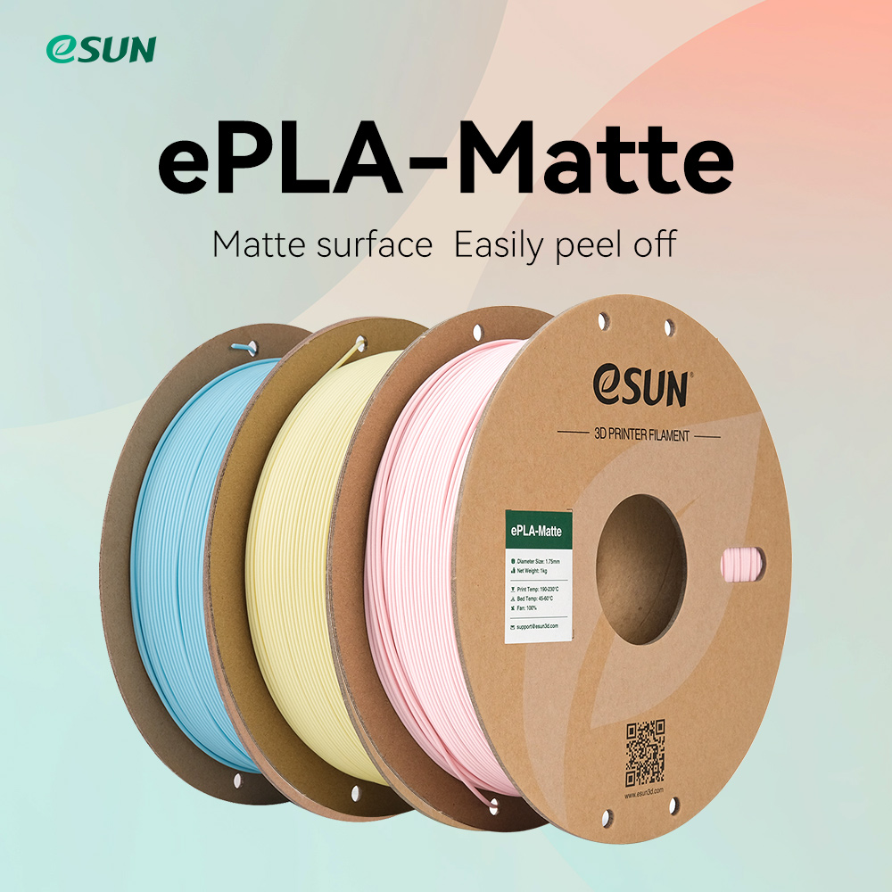 3D Printing Nylon - ESUN 3D-printerfilament PLA Mat 1,75 mm