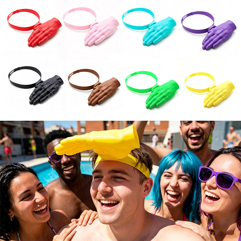 3D Printing Viral - Op voorraad 3D-geprinte handsfree zonnehoed grappige