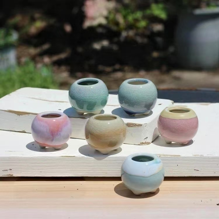 3D Printing Pot - 6 Stuks Mini Bloempot Vetplanten Kleine