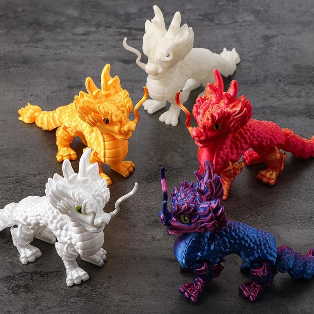 3D-geprint beweegbaar Kylin-fi - 3D Printing Viral recensie en prijs