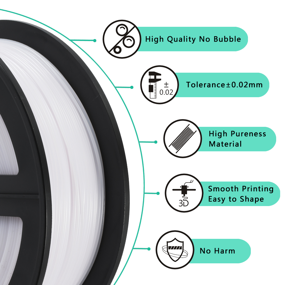 SUNLU 10KG 3D Filament PETG Fi - 3D Printing Nylon recensie en prijs