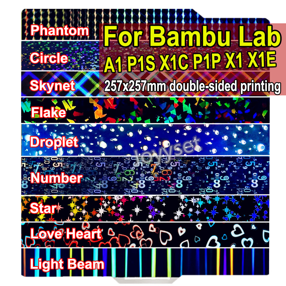 X1C A1 Build Plate voor Bambu  - 3D Printing X1 Carbon recensie en prijs