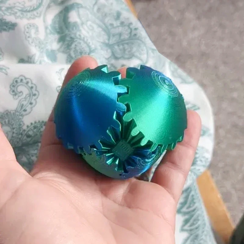 3D-geprinte Gear Ball Fidget T - 3D Printing Gears recensie en prijs