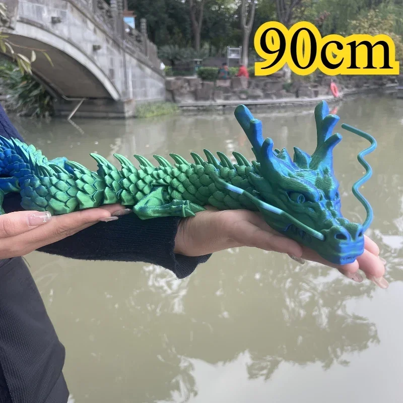 90cm 3D-geprint Chinees Loong- - 3D Printing Pot recensie en prijs