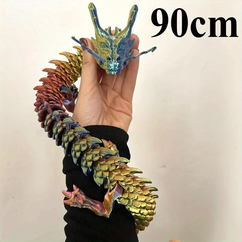 90cm 3D-geprint Chinees Loong- - 3D Printing Pot recensie en prijs