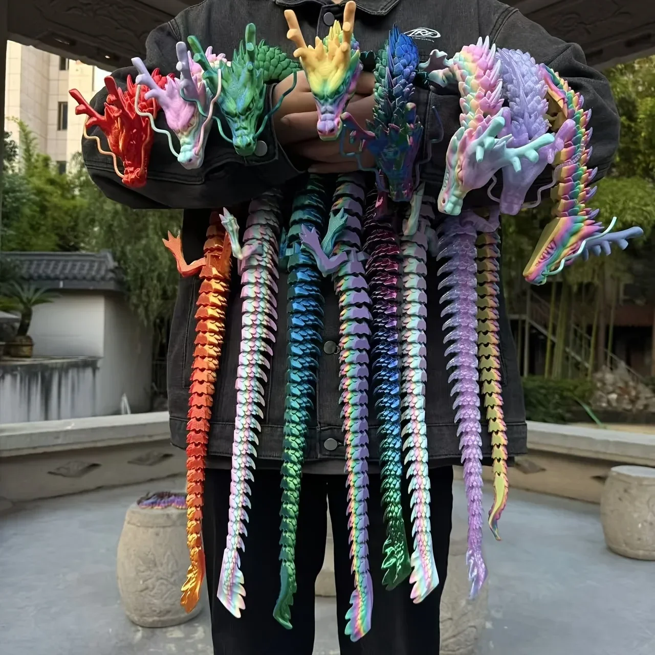 90cm 3D-geprint Chinees Loong- - 3D Printing Pot recensie en prijs