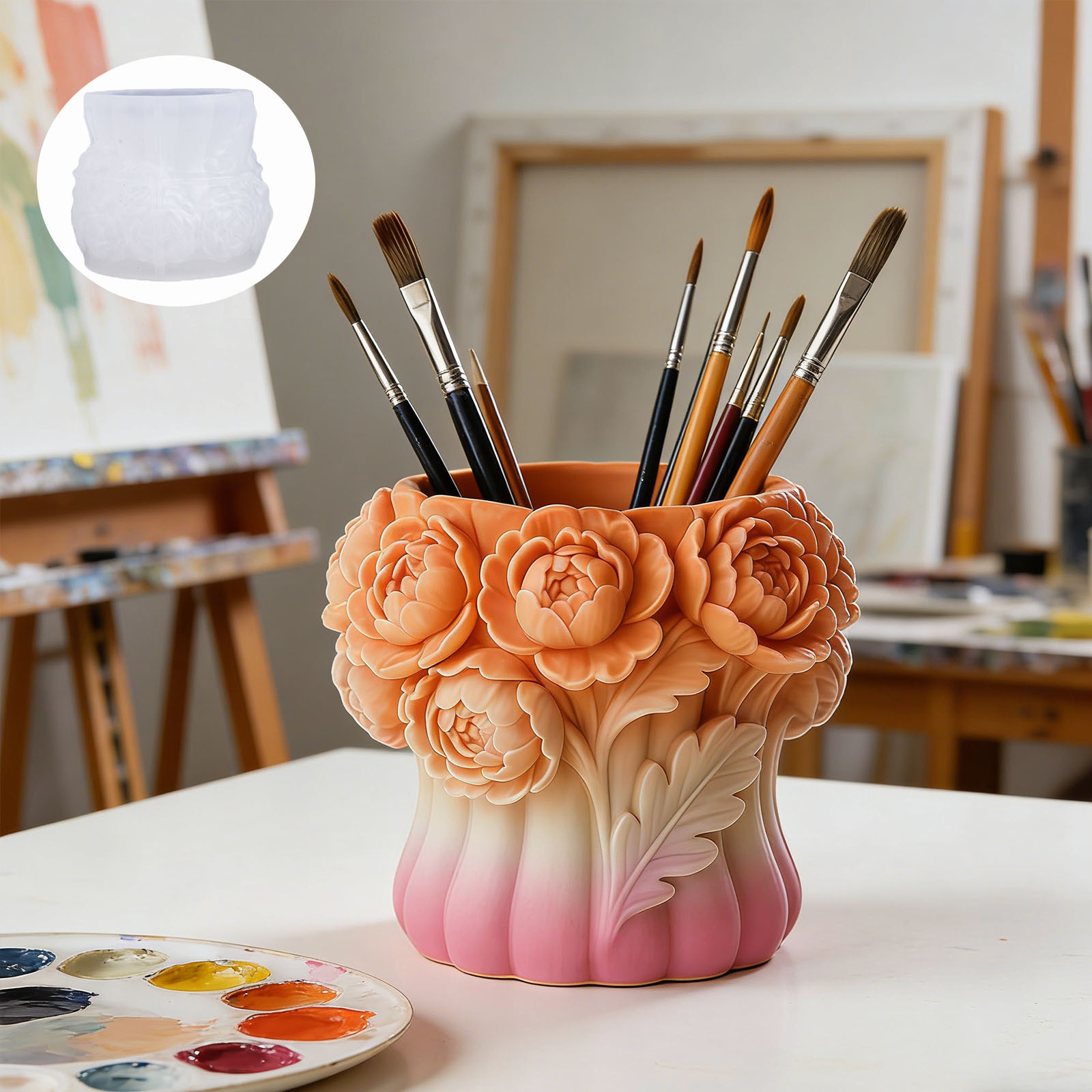 3D Rose Bloemenvaas Siliconen  - 3D Printing Pot recensie en prijs