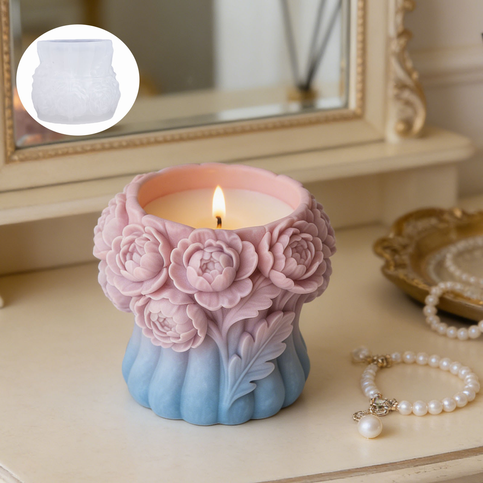 3D Rose Bloemenvaas Siliconen  - 3D Printing Pot recensie en prijs