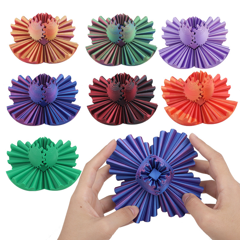 3D-geprinte Gear Ball Spin Dec - 3D Printing Gears recensie en prijs