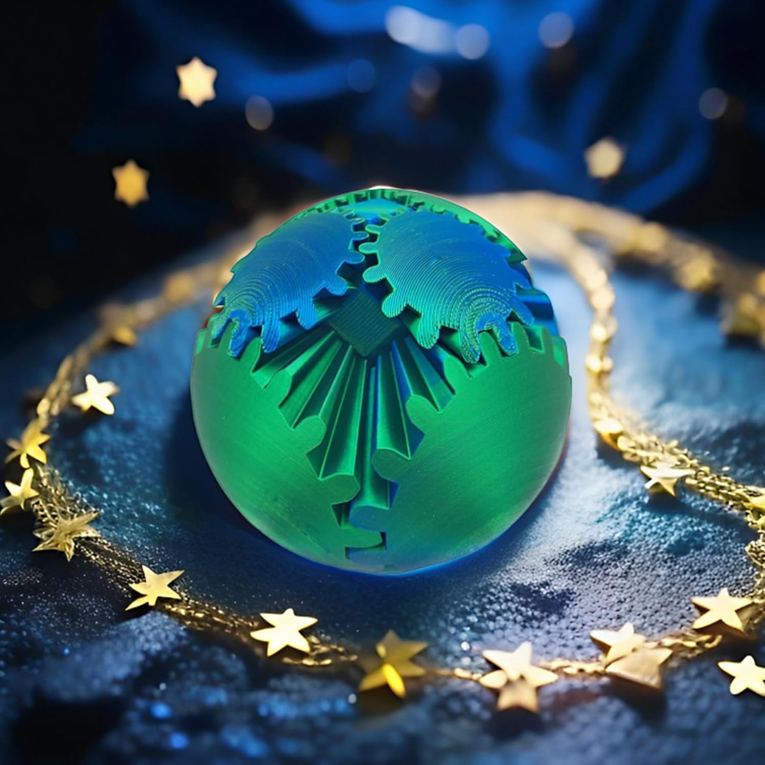 Gear Ball 3D Gedrukt Fidget Sp - 3D Printing Gears recensie en prijs
