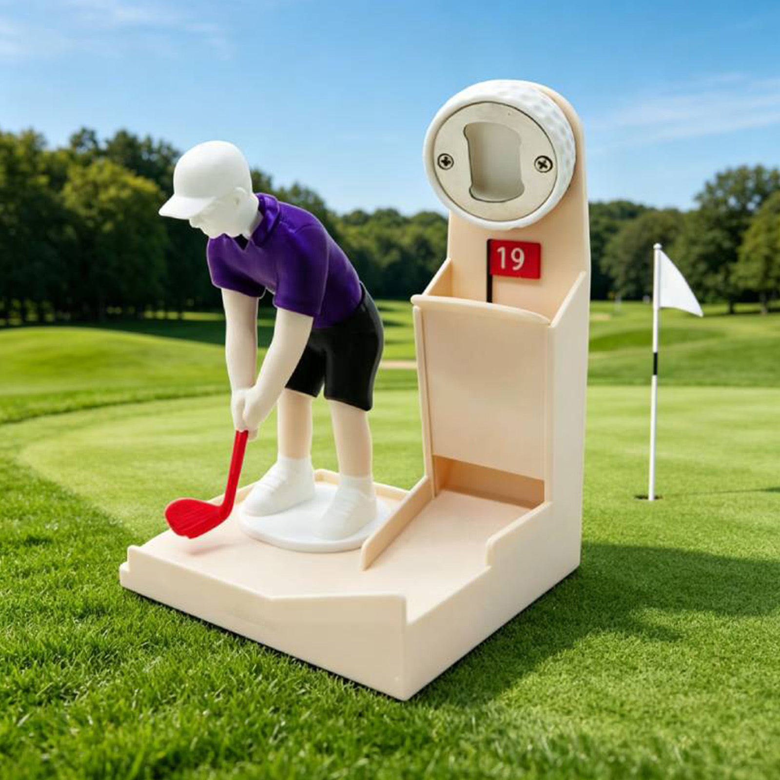 Nieuwe Golf Flesopener Bierfle - 3D Printing Stainless Steel recensie en prijs