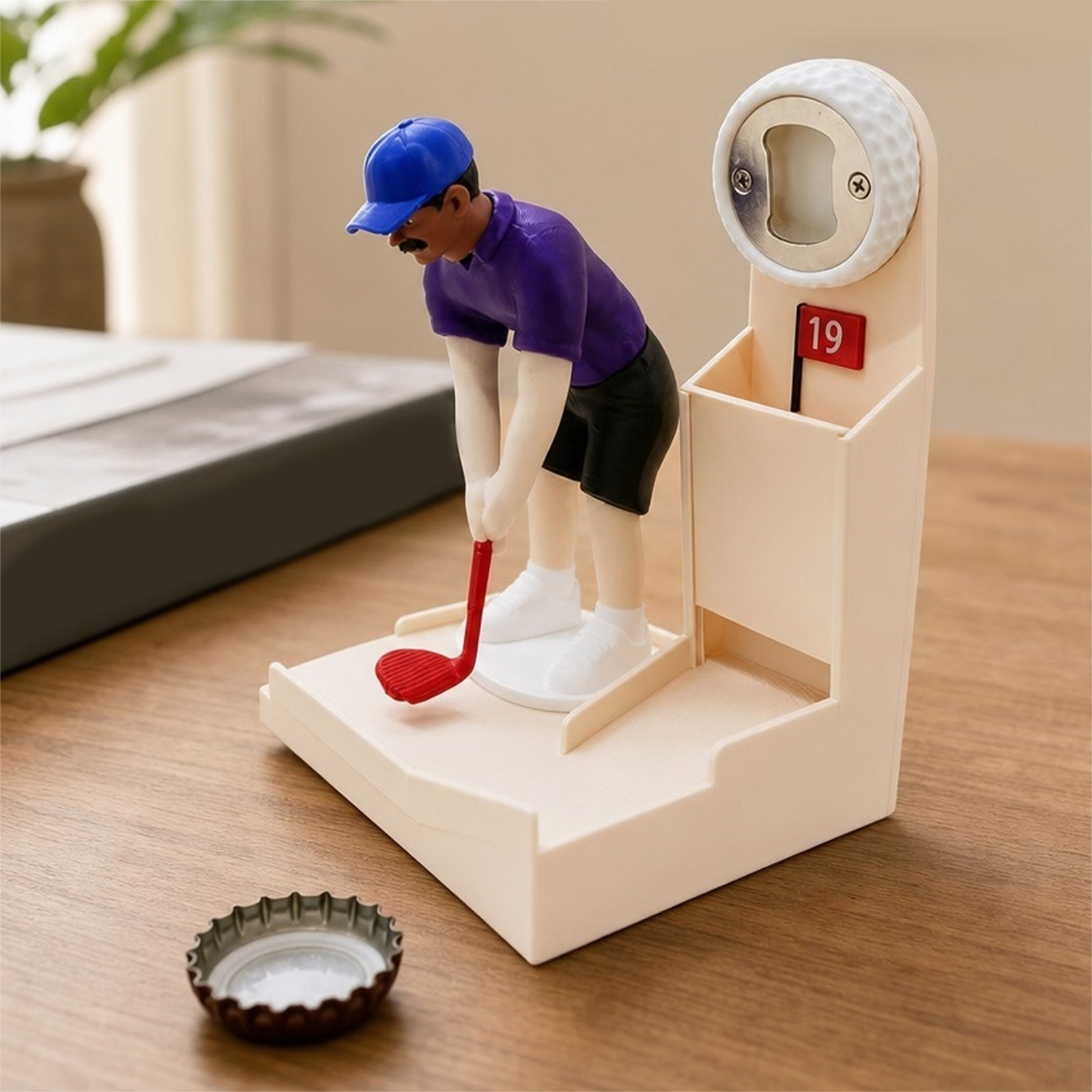 Nieuwe Golf Flesopener Bierfle - 3D Printing Stainless Steel recensie en prijs
