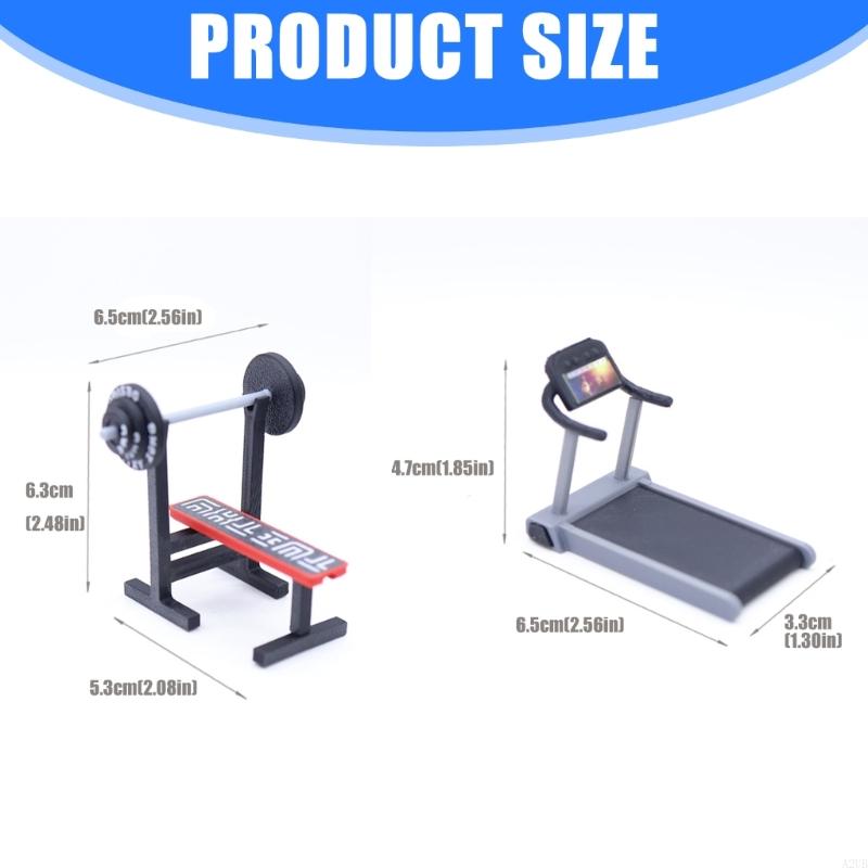 1/12 Schaal Miniatuur Gymappar - 3D Printing House recensie en prijs