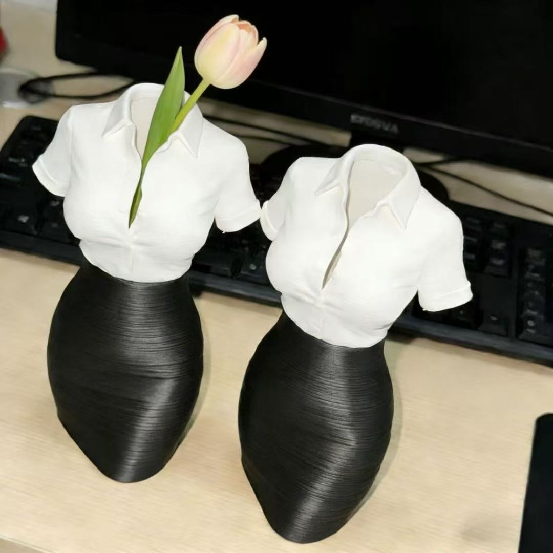 3D-geprinte sexy kantoor dame  - 3D Printing Pot recensie en prijs