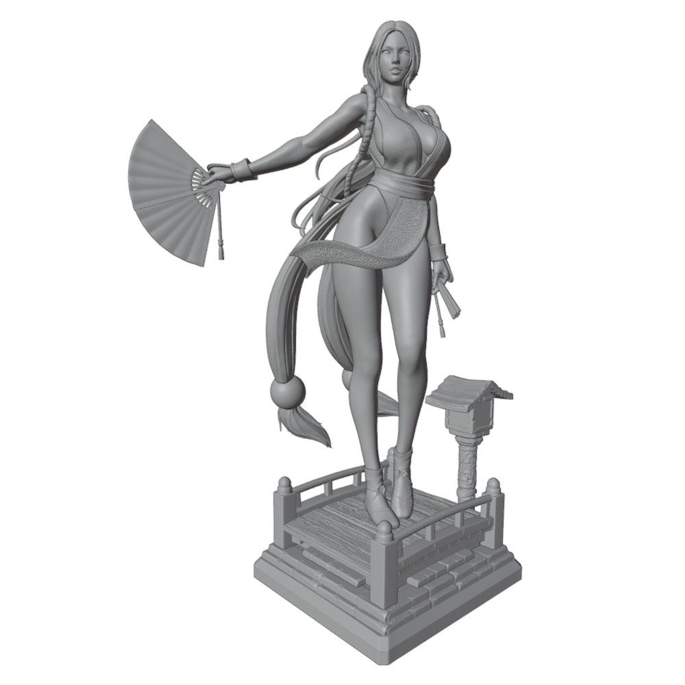 1/24 Sexy langharig meisje min - 3D Printing Ultem recensie en prijs