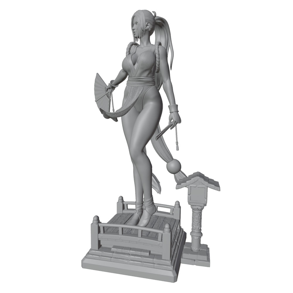 1/24 Sexy langharig meisje min - 3D Printing Ultem recensie en prijs