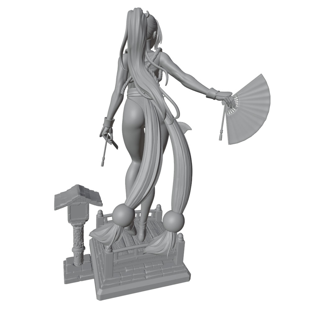 1/24 Sexy langharig meisje min - 3D Printing Ultem recensie en prijs