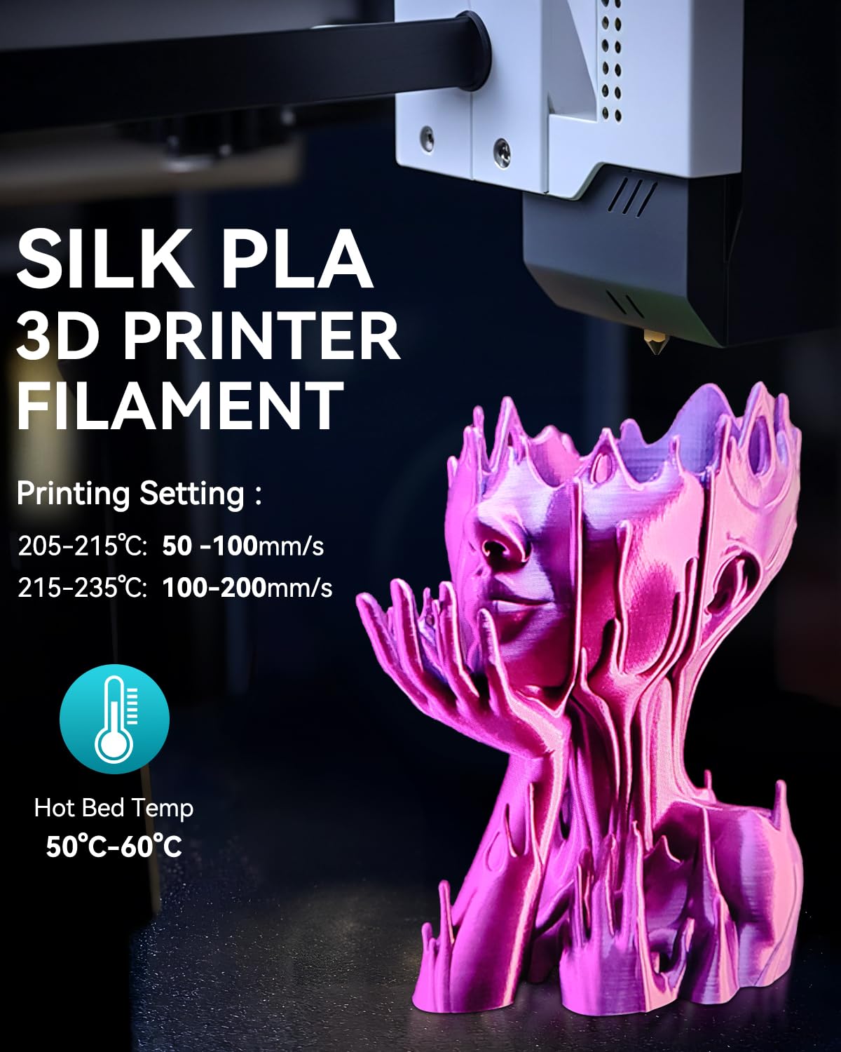 SUNLU SILK 3D-printfilament 1, - 3D Printing Nylon recensie en prijs