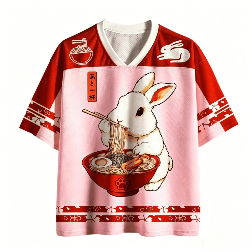 3D schattige T-shirts met rame - 3D Printing Rabbit recensie en prijs