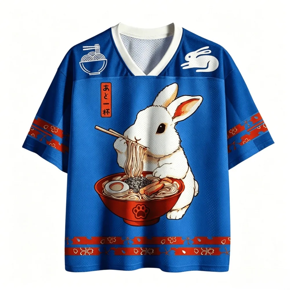 3D schattige T-shirts met rame - 3D Printing Rabbit recensie en prijs