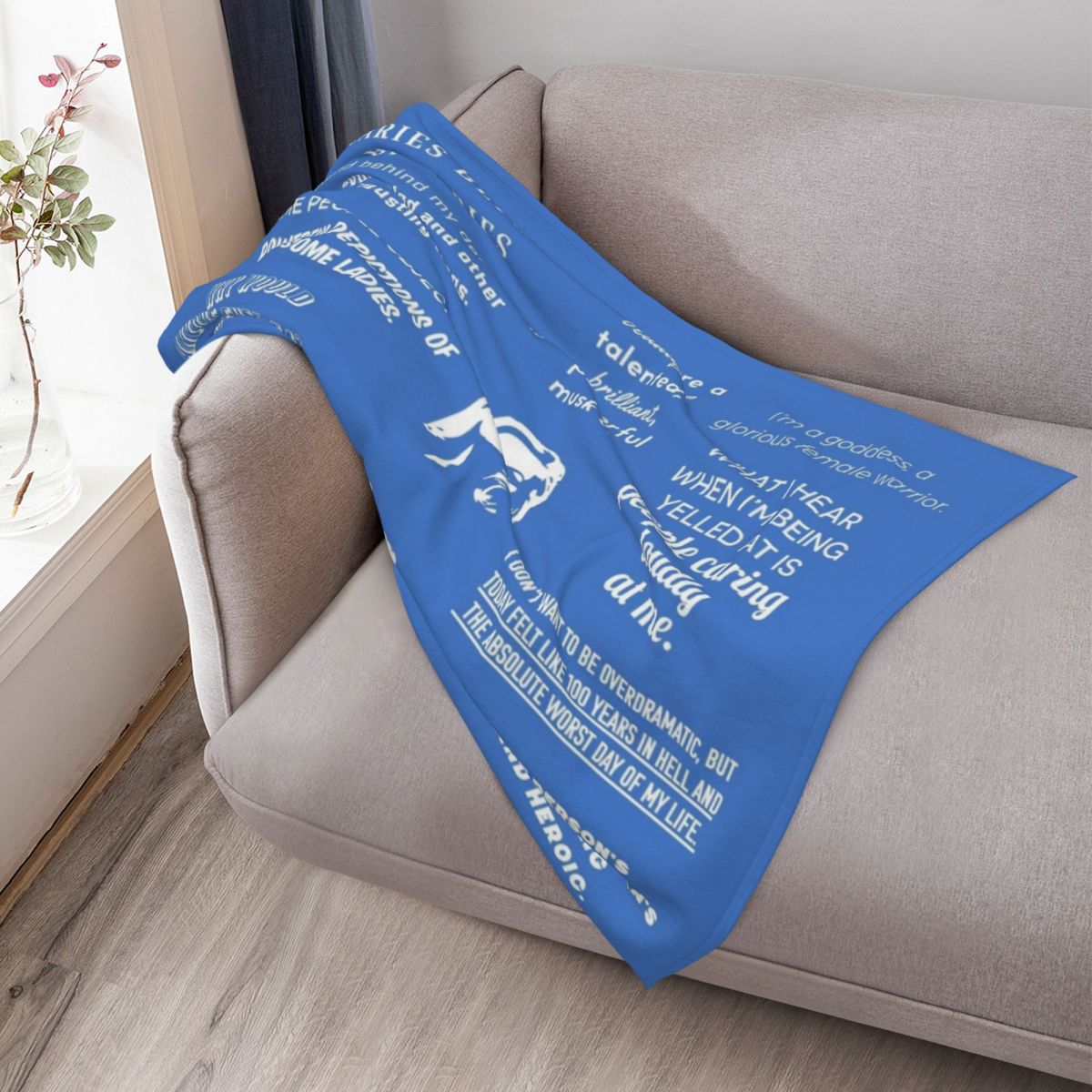 Leslie Knope - Quotes Throw Bl - 3D Printing Quote recensie en prijs