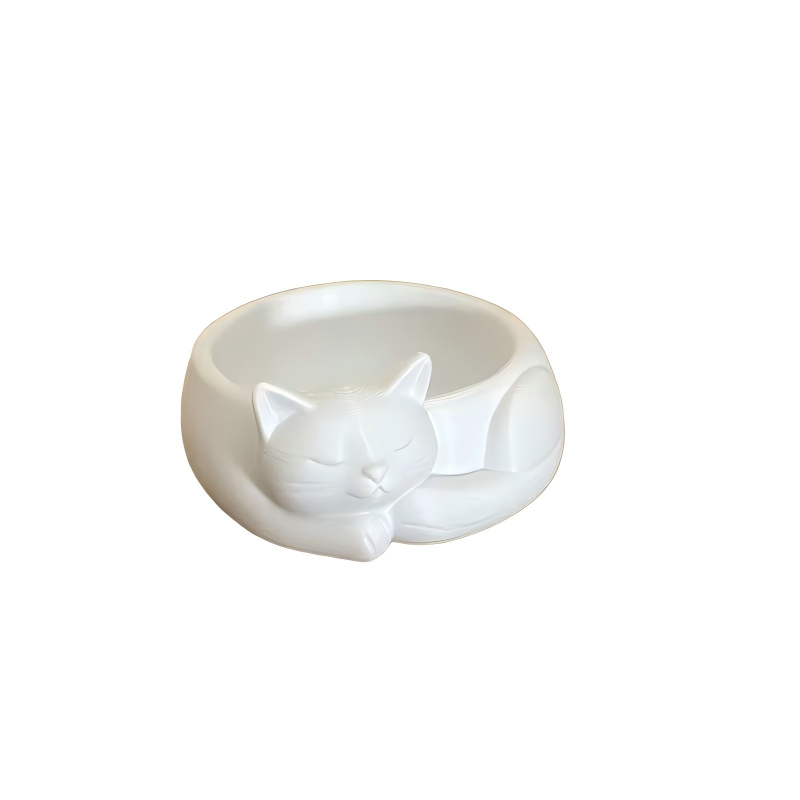 3D-geprinte slaapende kat bloe - 3D Printing Pot recensie en prijs