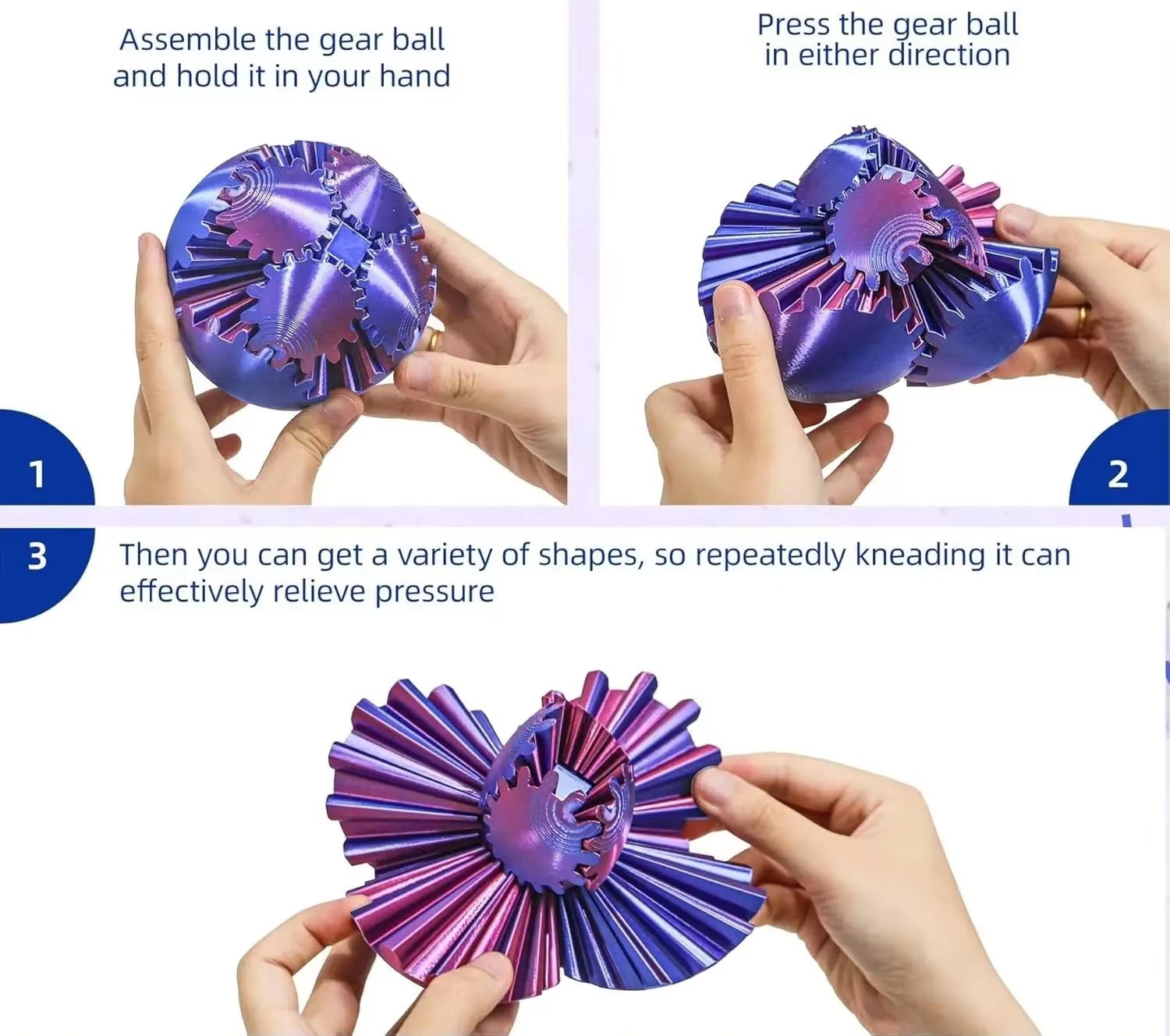 3D-geprinte transformeerbare t - 3D Printing Gears recensie en prijs