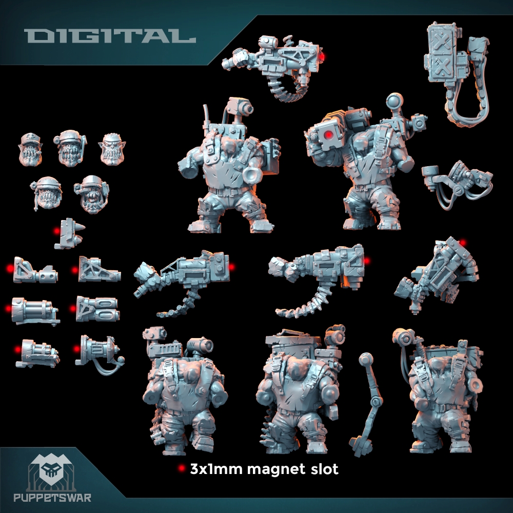 Orc Ultimate Badasses Squad, G - 3D Printing Figure recensie en prijs