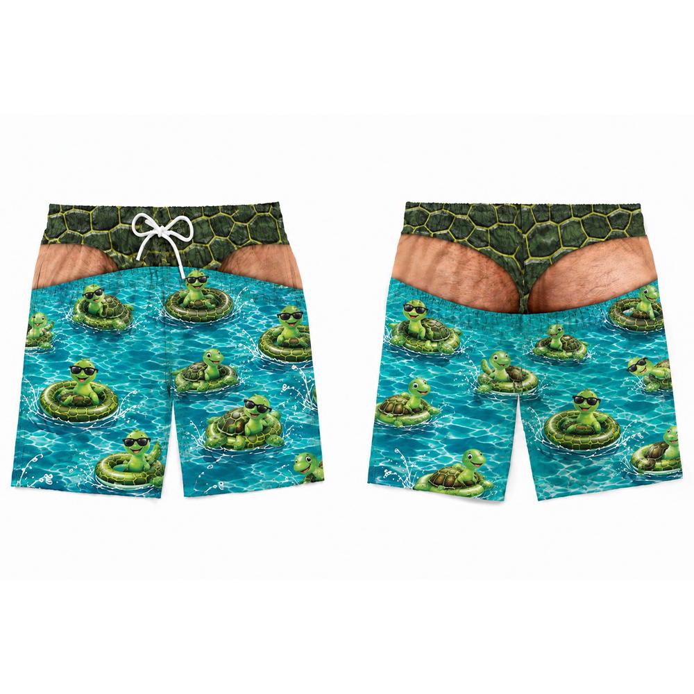 Herren Badeshorts voor strandf - 3D Printing Viral recensie en prijs