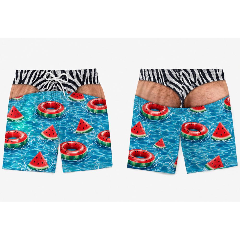 Herren Badeshorts voor strandf - 3D Printing Viral recensie en prijs