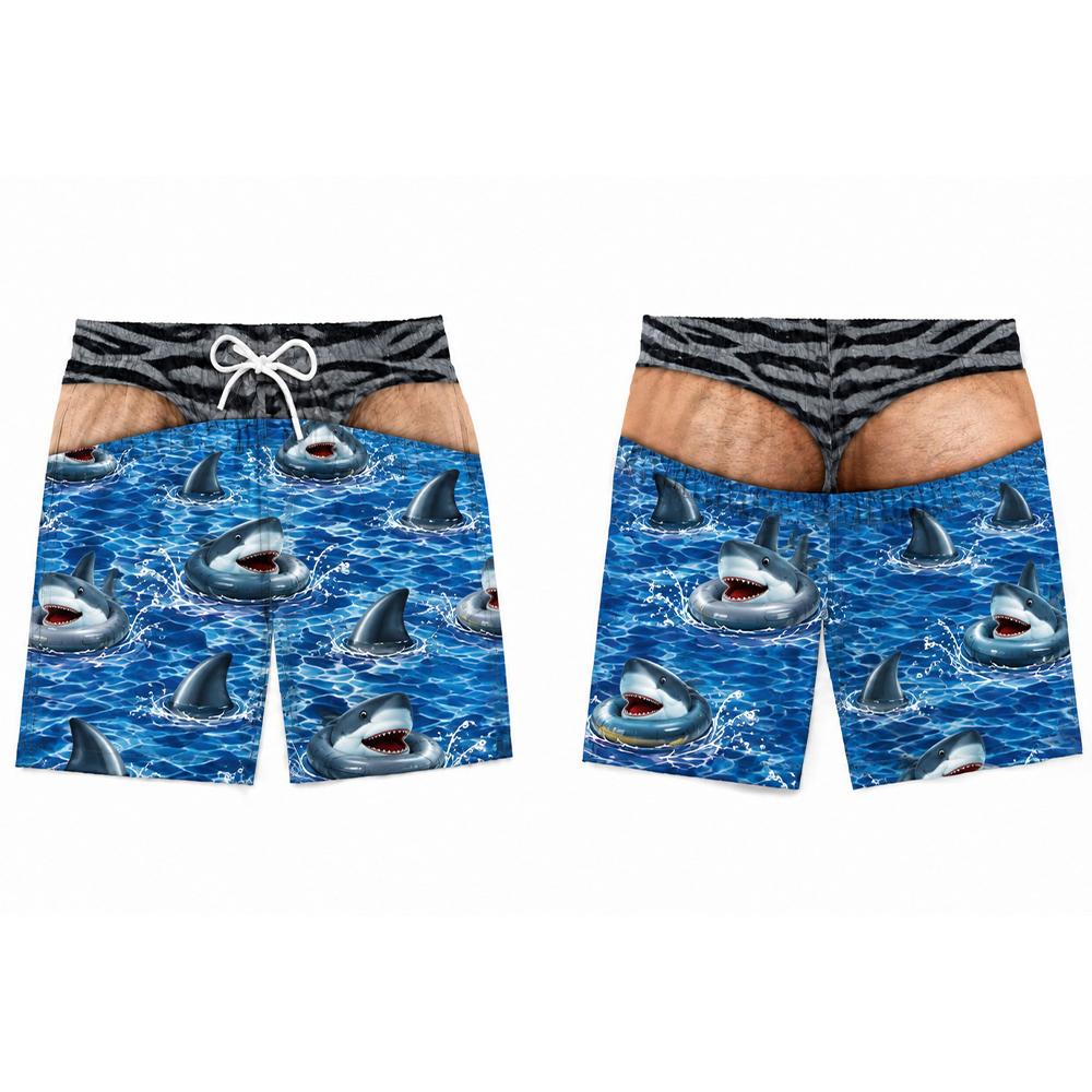 Herren Badeshorts voor strandf - 3D Printing Viral recensie en prijs