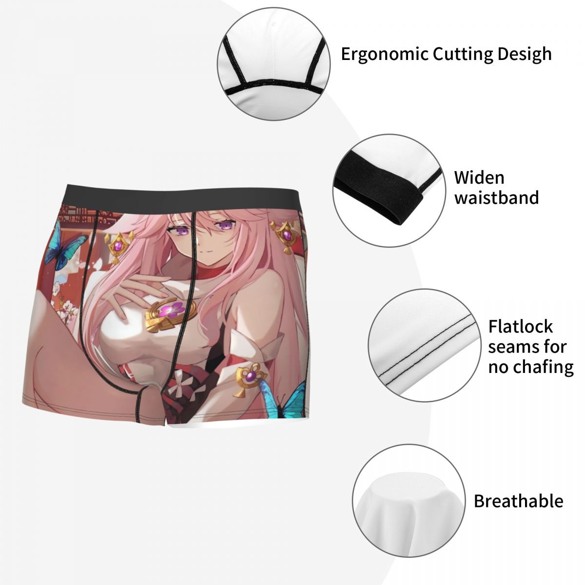 Genshin Impact Yae Miko Boxers - 3D Printing Figure recensie en prijs