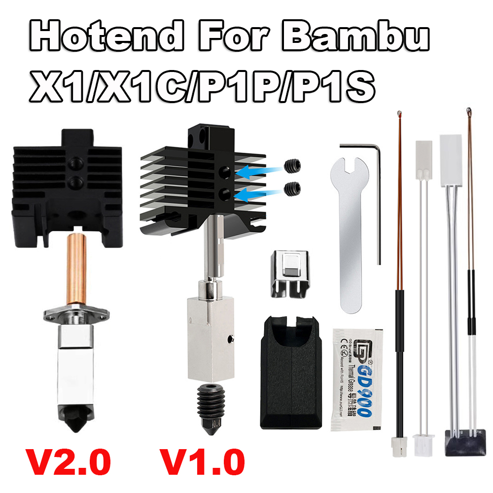 Verbeterde 3D Printer Hotend V - 3D Printing X1 Carbon recensie en prijs