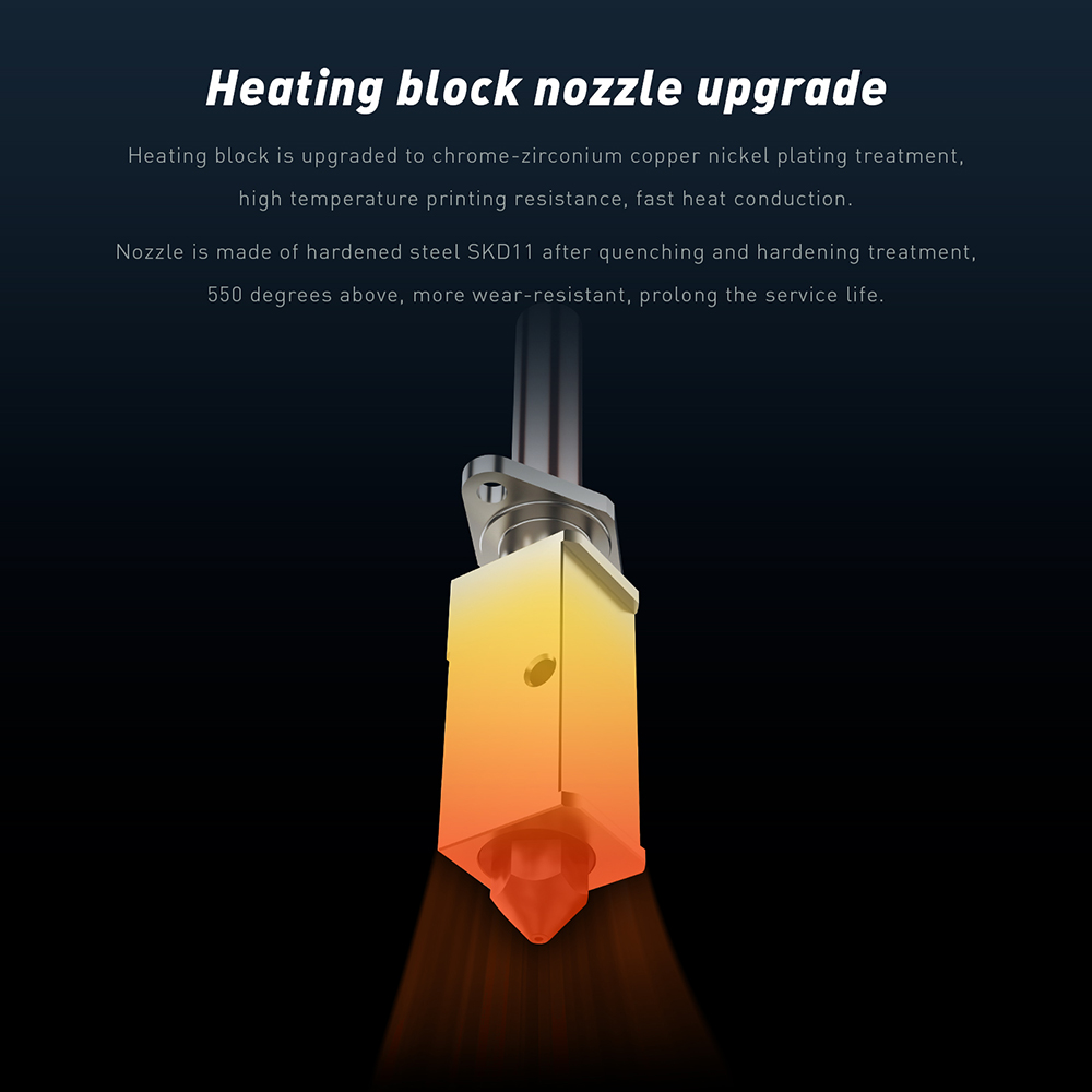 Verbeterde 3D Printer Hotend V - 3D Printing X1 Carbon recensie en prijs