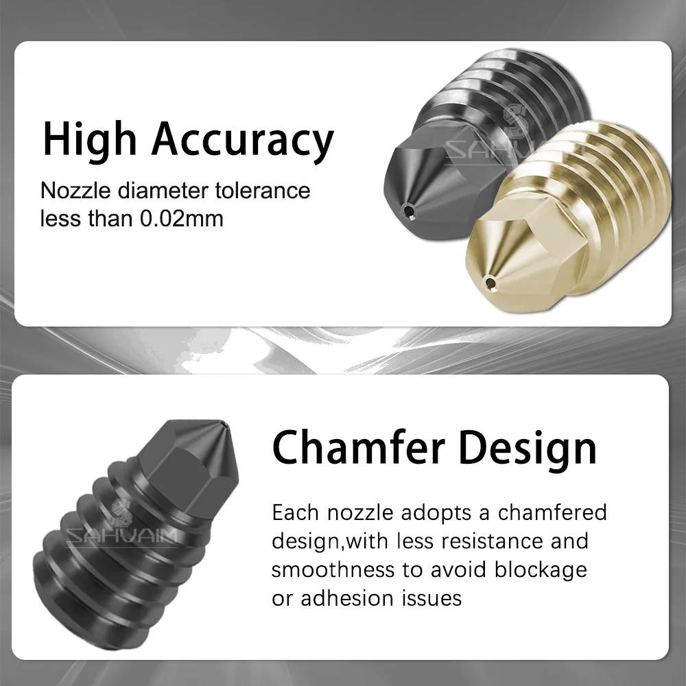 3D Printer Nozzle 0.2mm 0.4mm  - 3D Printing X1 Carbon recensie en prijs