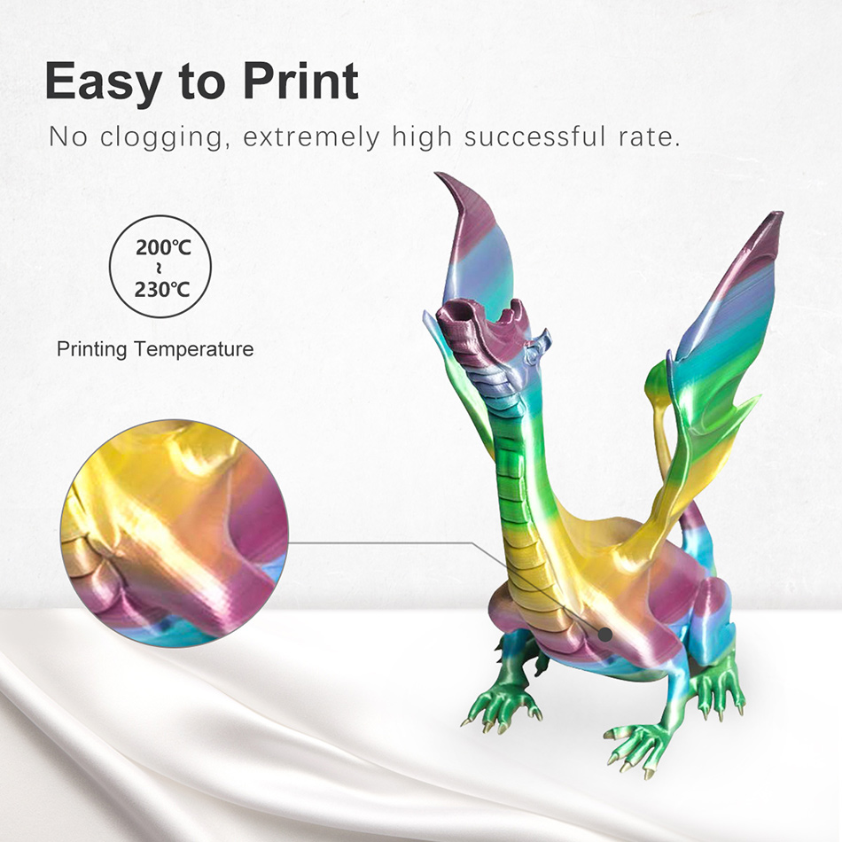 SUNLU SILK PLA 3D-filament 1,7 - 3D Printing Nylon recensie en prijs