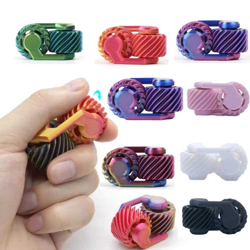 3D Geprinte Fidget Spinner Vin - 3D Printing Gears recensie en prijs
