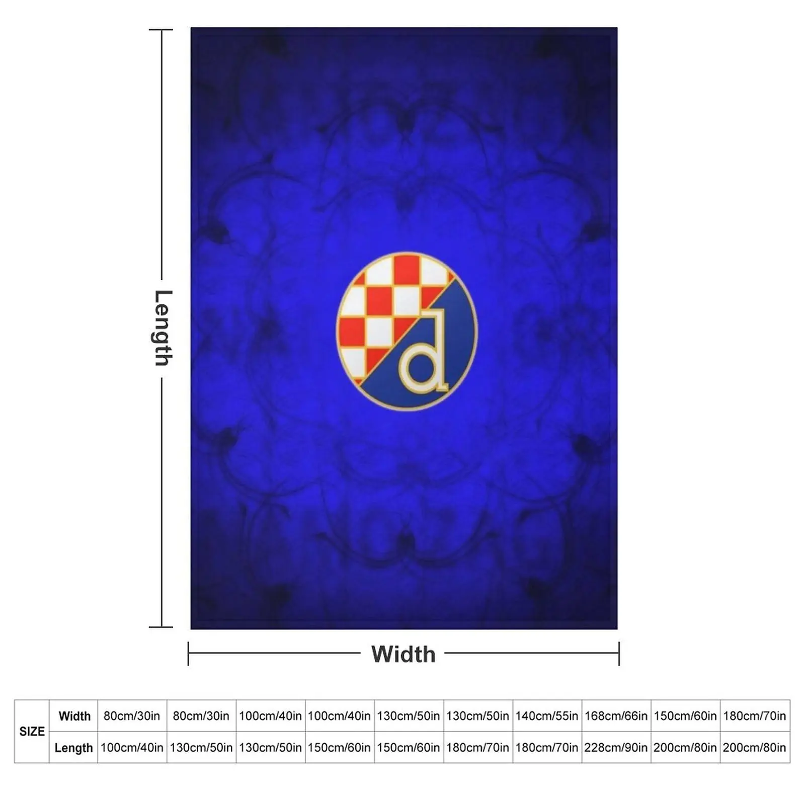 GNK Dinamo Zagreb Throw Blanke - 3D Printing Zagreb recensie en prijs