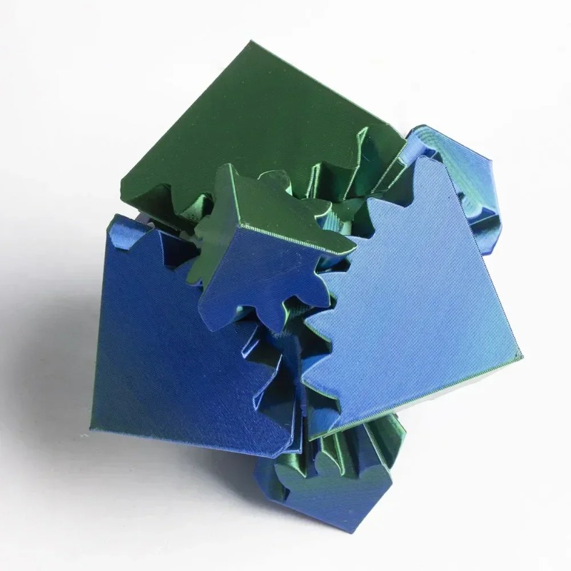 Desktopdecoratie 3D-geprinte k - 3D Printing Gears recensie en prijs