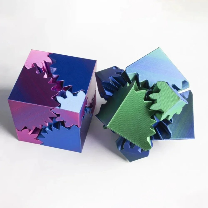 Desktopdecoratie 3D-geprinte k - 3D Printing Gears recensie en prijs
