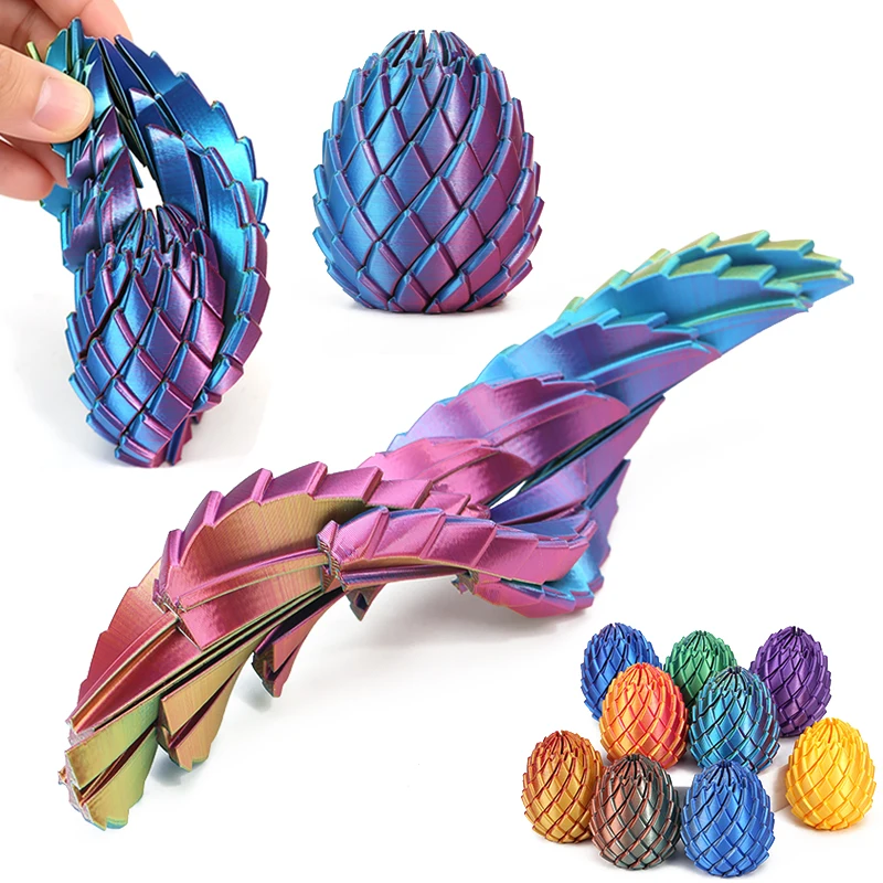 3D-geprint drakenei-twist fidg - 3D Printing Gears recensie en prijs