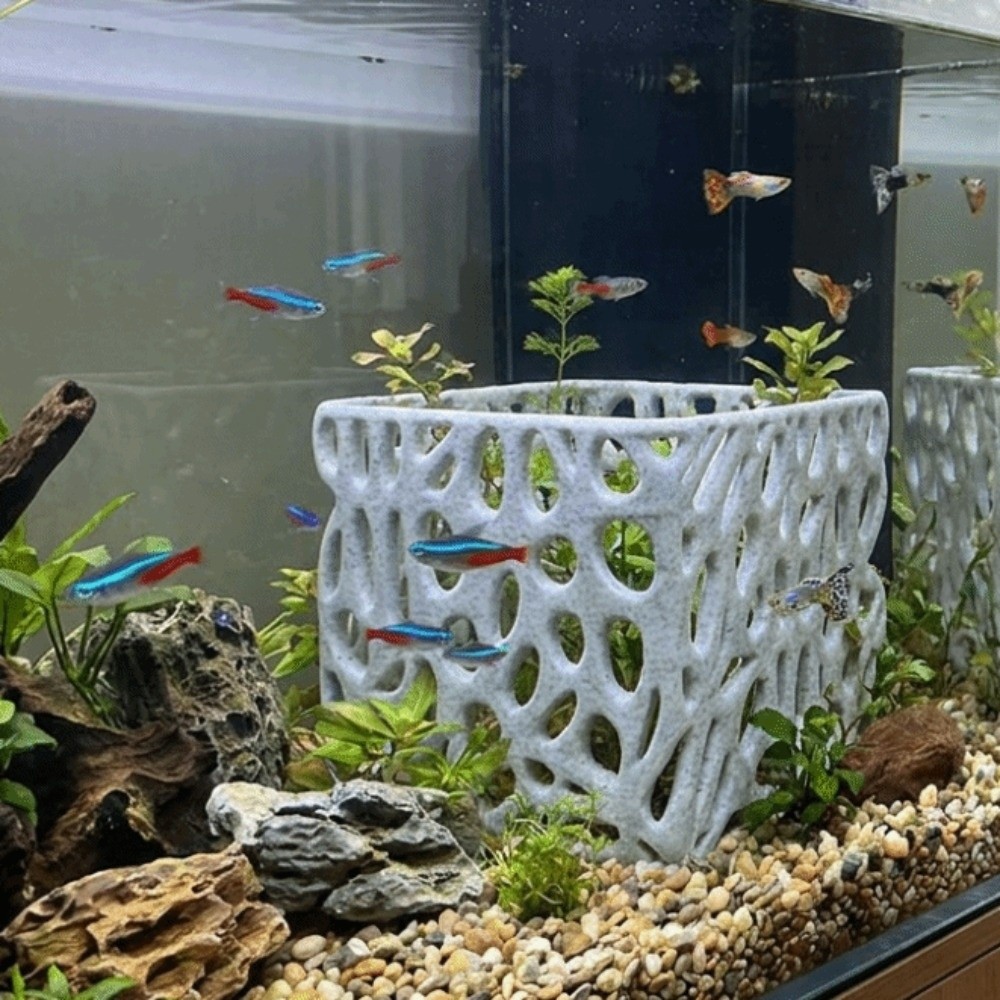 3D-geprint aquarium plantenbak - 3D Printing Pot recensie en prijs